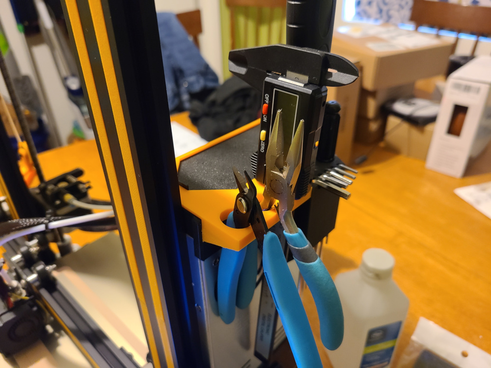 Ender 3 Tool Holder AddOn by Benny G Download free STL model