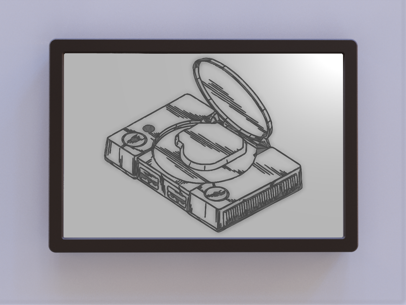 PlayStation Console Patent Art