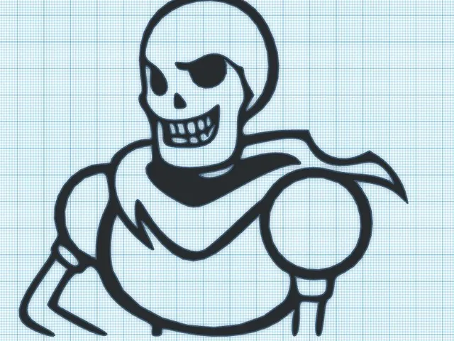 PAPYRAS - UNDERTALE - WALL ART