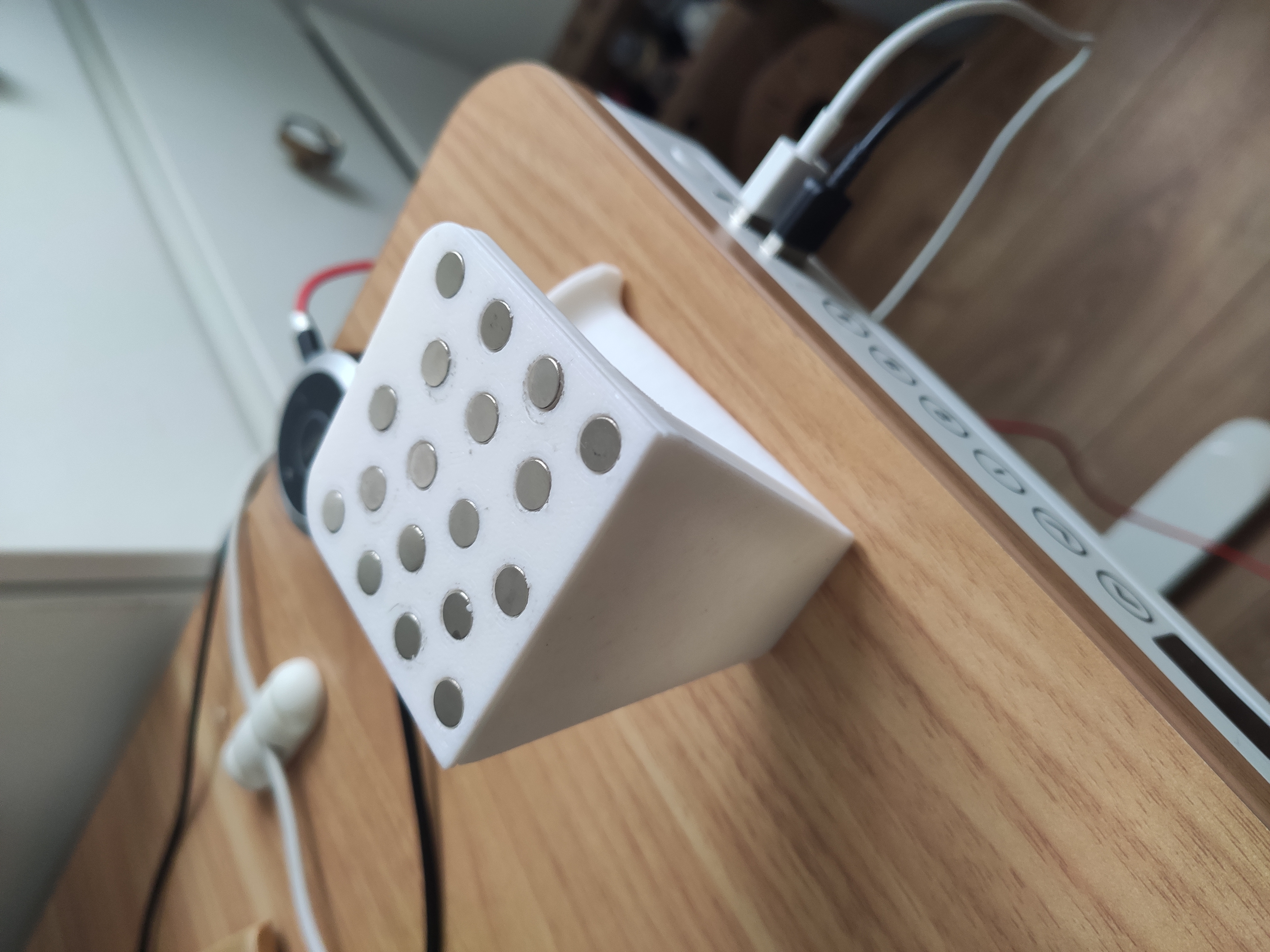 Magnet Add-on for under desk headset hanger