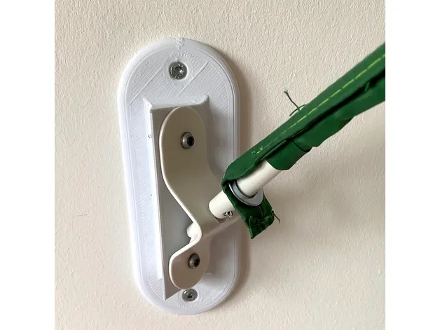 45 degree wall adapter for IKEA Löva bed canopy