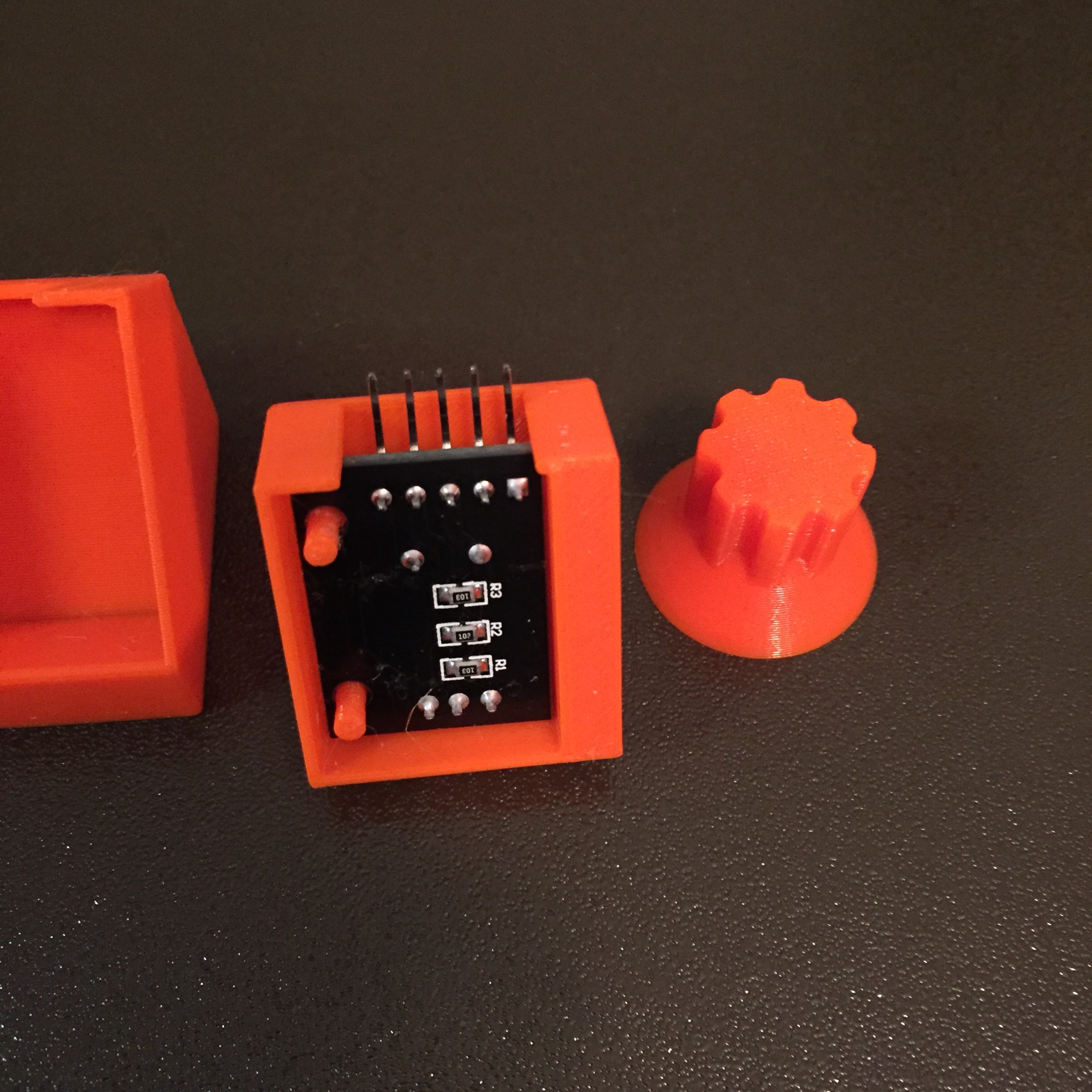 Housing for a Quadrature Rotary Encoder by CJMJ | Download free STL model | Printables.com
