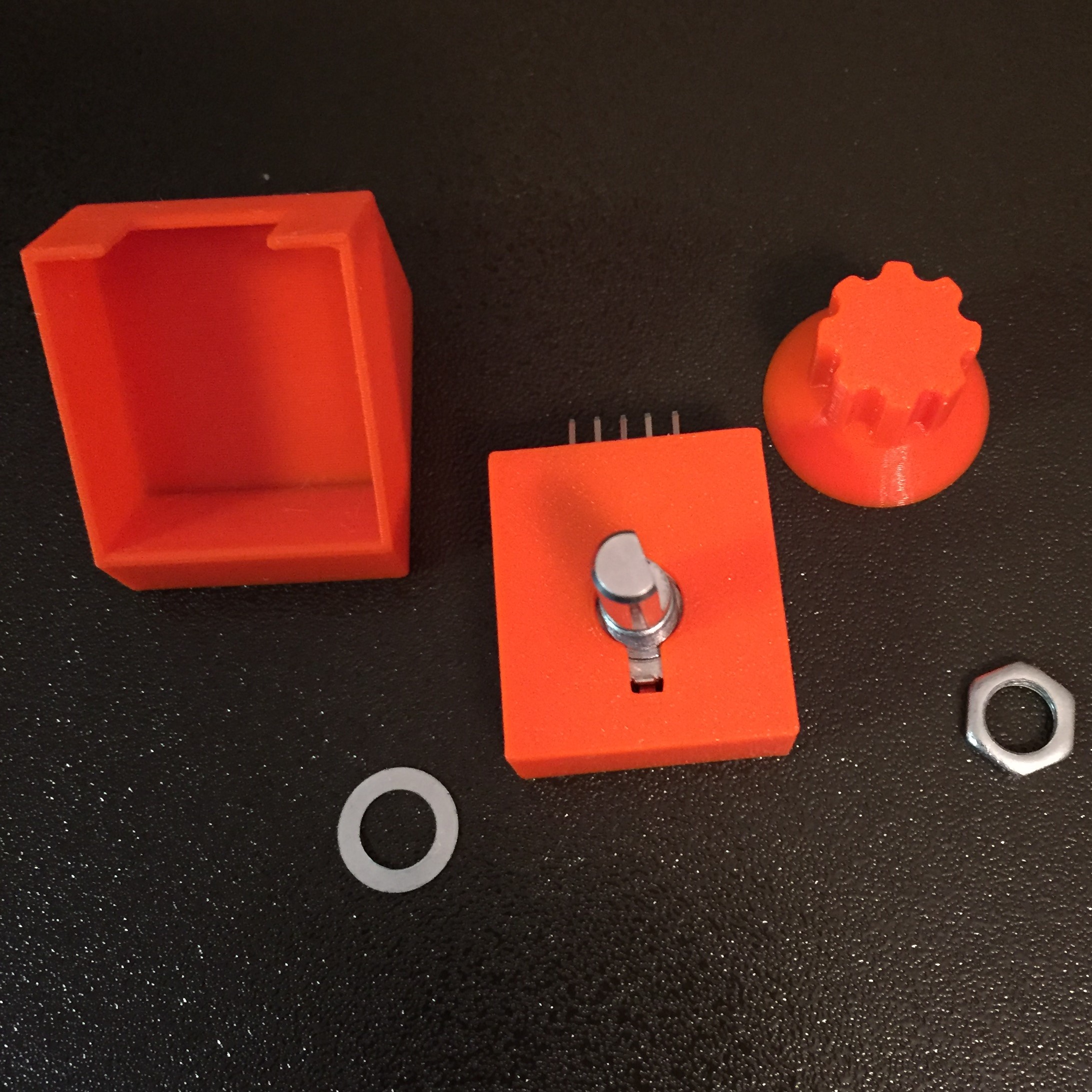 Rotary Encoder Stl Housing for a Quadrature Rotary Encoder by CJMJ | Download free STL ...