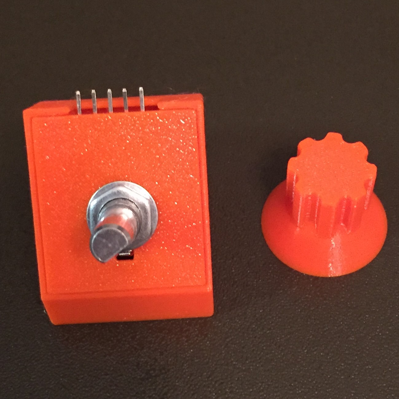 Housing for a Quadrature Rotary Encoder by CJMJ | Download free STL model | Printables.com