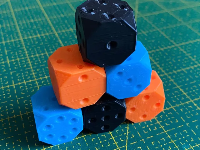 Voron design style calibration dice