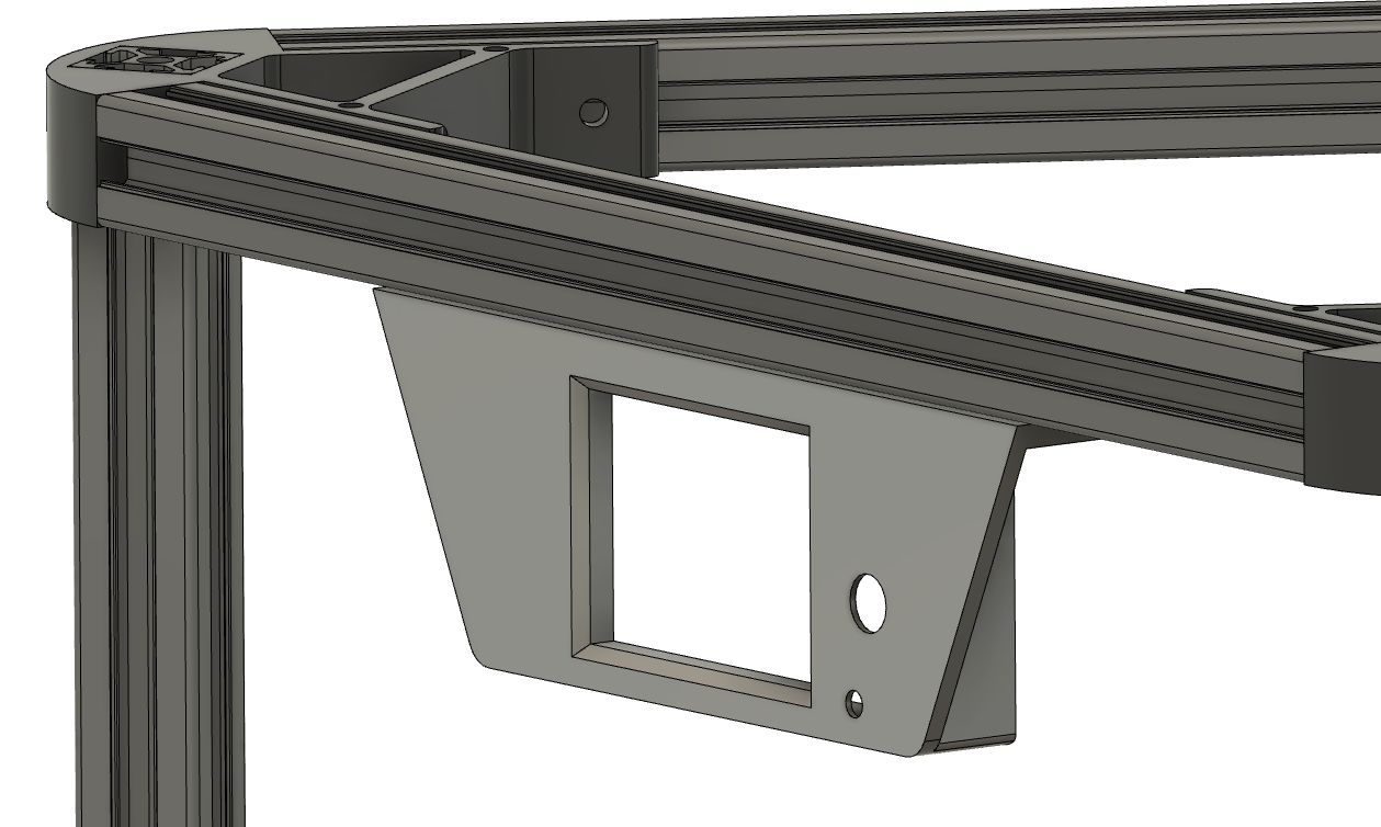 TFT24 Enclosure for Anycubic Kossel