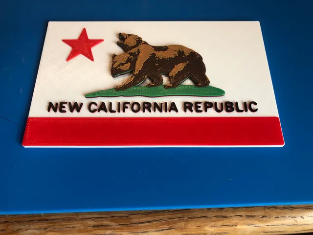 Fallout NCR Flag
