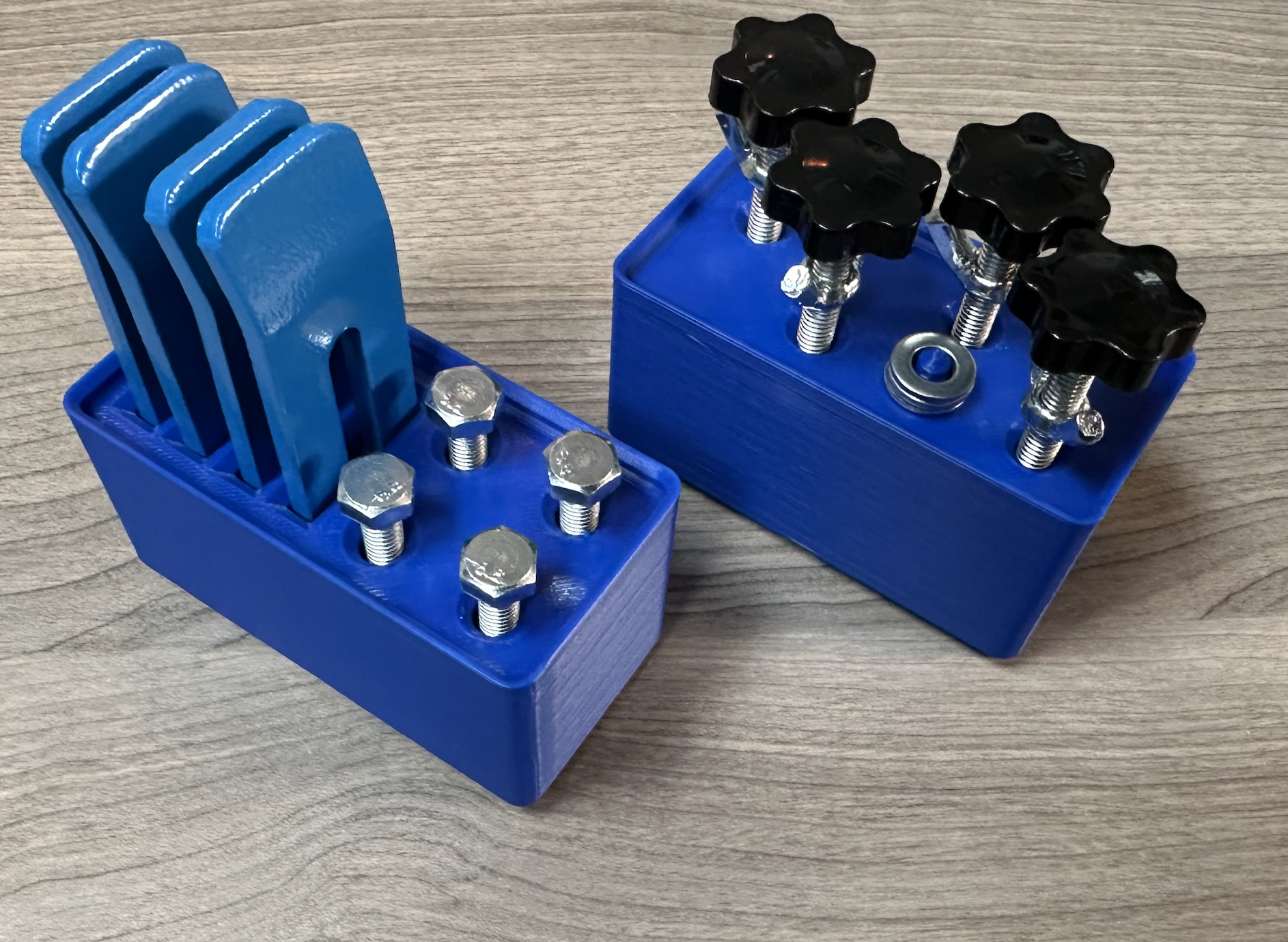 Gridfinity - Workholding clamp storage