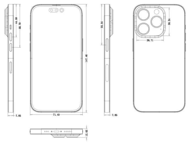 iPhone 14 Pro & iPhone 14 Pro Max by inhabitworks | Download free STL ...