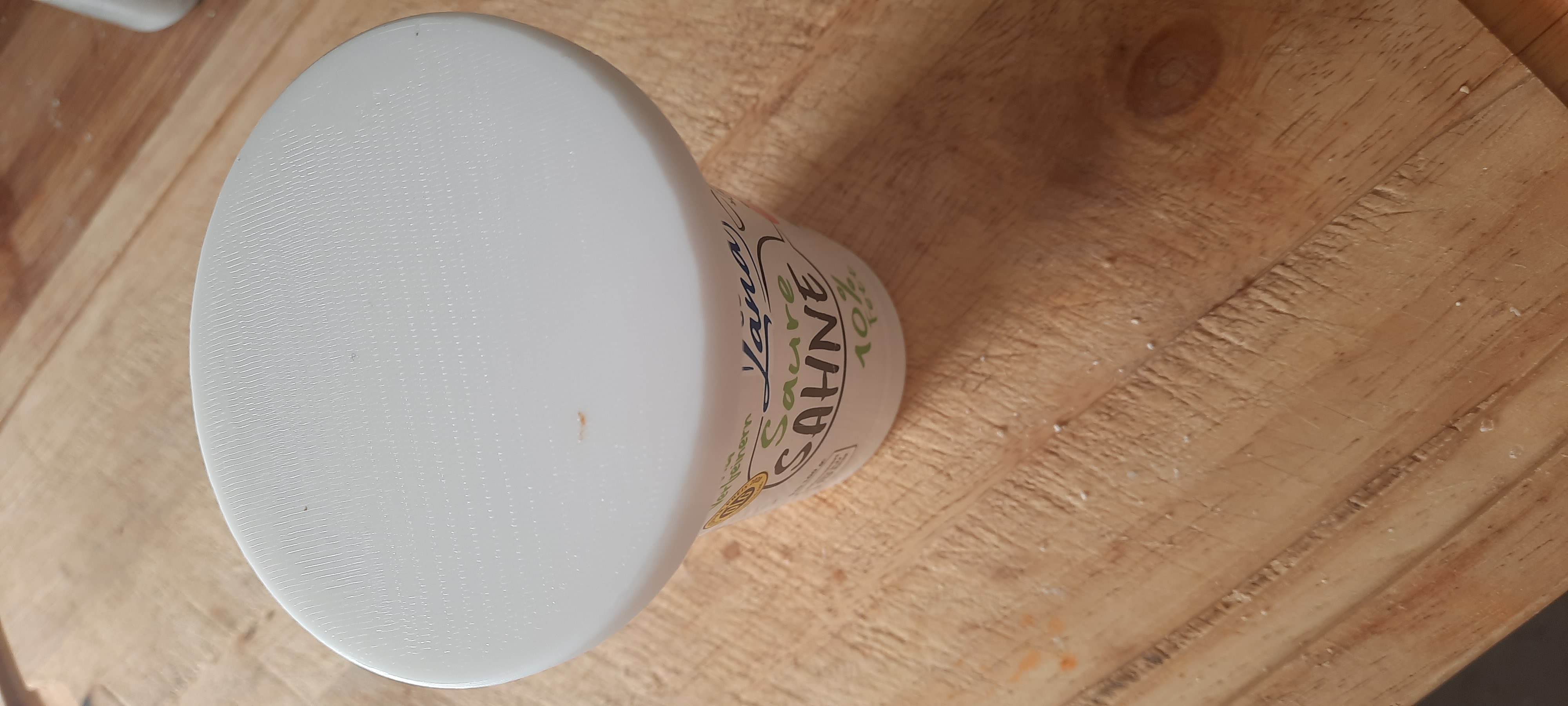 Lid for cream cup or yogurt cup by schmuecki Download free STL model