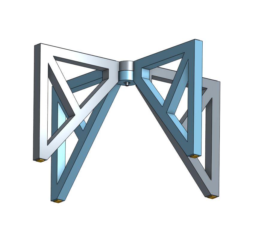 Miniatura 4 do modelo 3D Foldable Laptop Stand V2