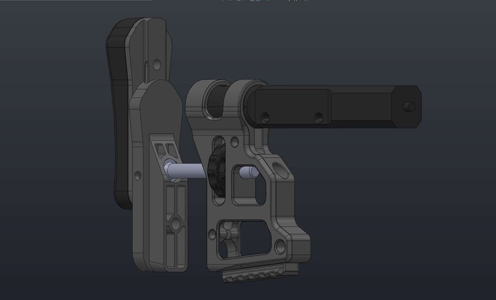 MDT-like buttstock for Savage B22 Precision