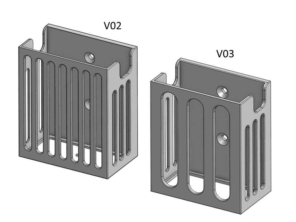 Miniatura 4 do modelo 3D Raspberry PI Holder [Update]