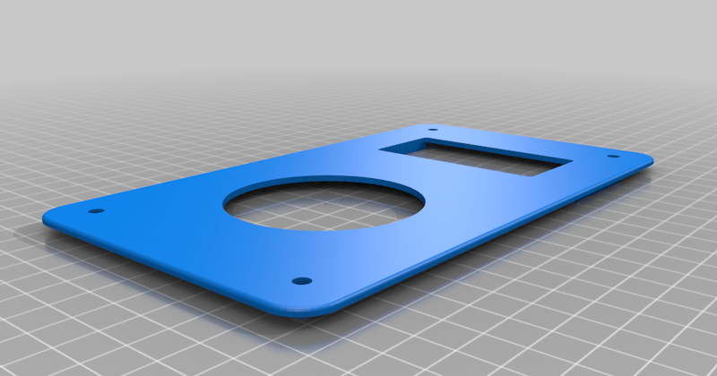 Victron Controller and USB Plate by Benny G | Download free STL model ...