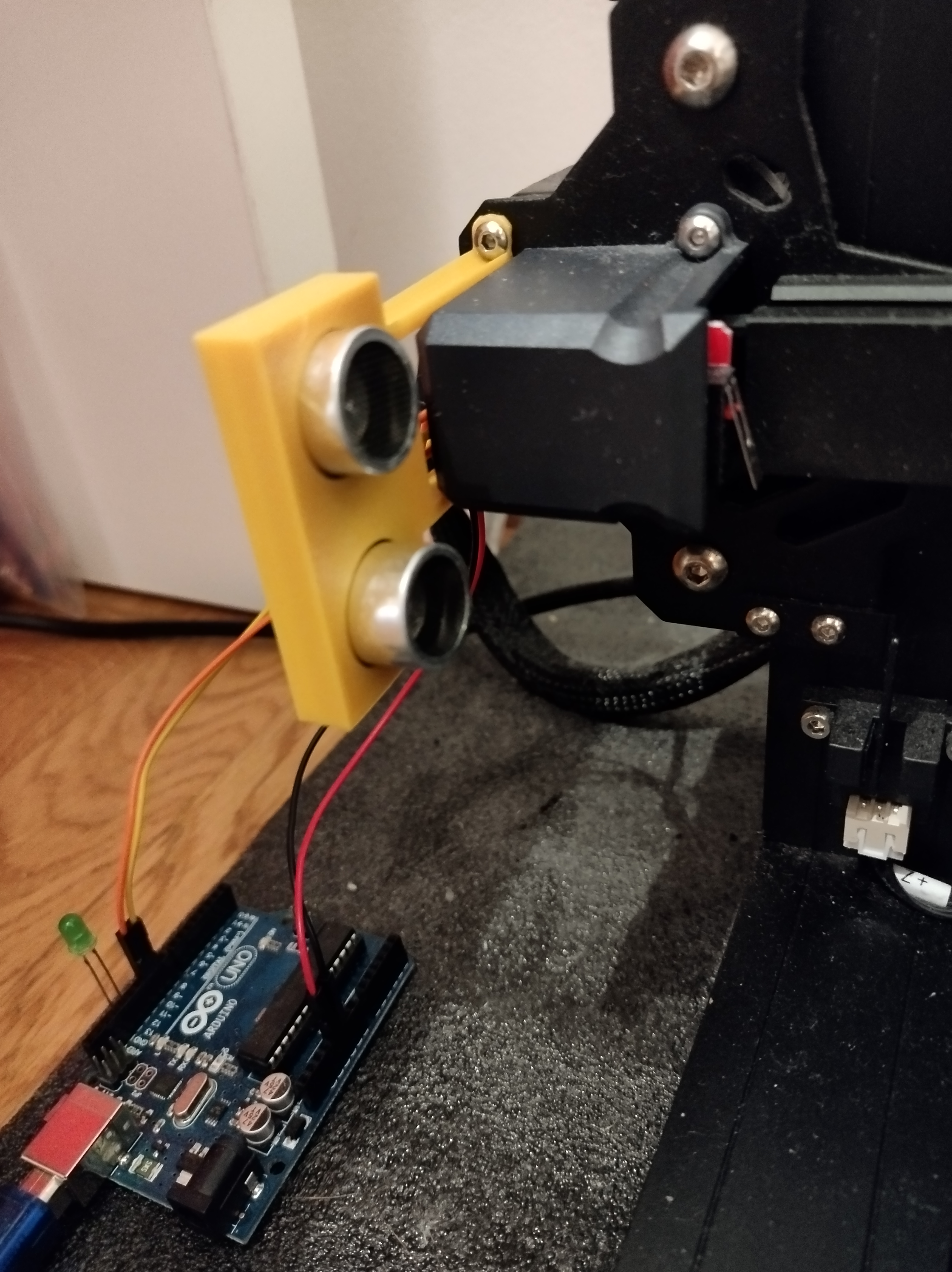 HC-SR04 Ultrasonic sensor mount for X axis - Elegoo Neptune3