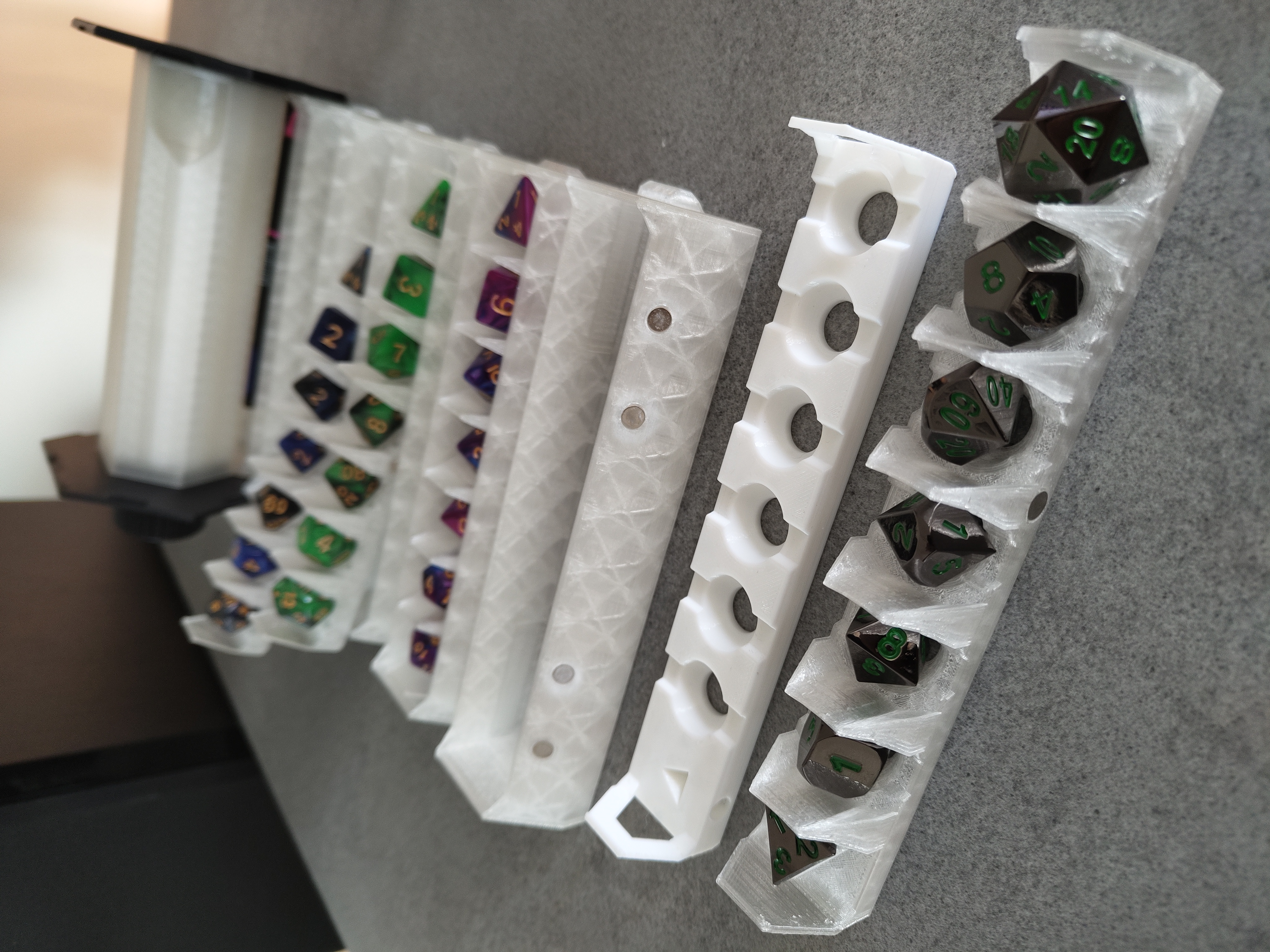 Rollup Dice Box - Deep Bin Dice Tray