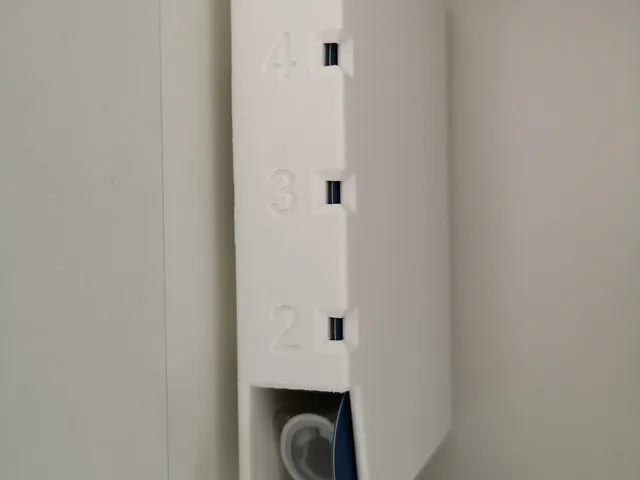 Oral-B iO head dispenser wallmount/ Zahnbürstenaufsatz Spender Wandhalterung