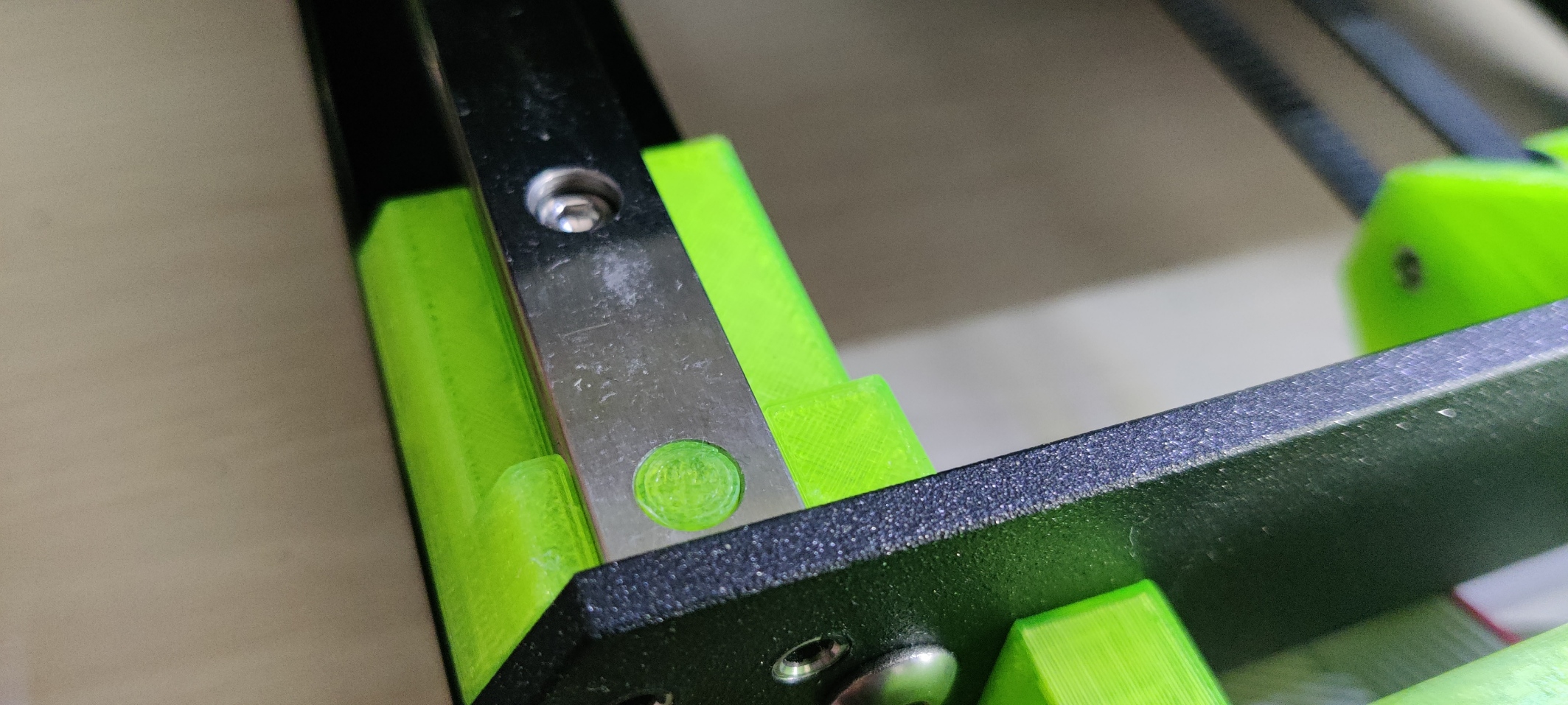 Miniatura 2 do modelo 3D Cap linear rail RDC hole