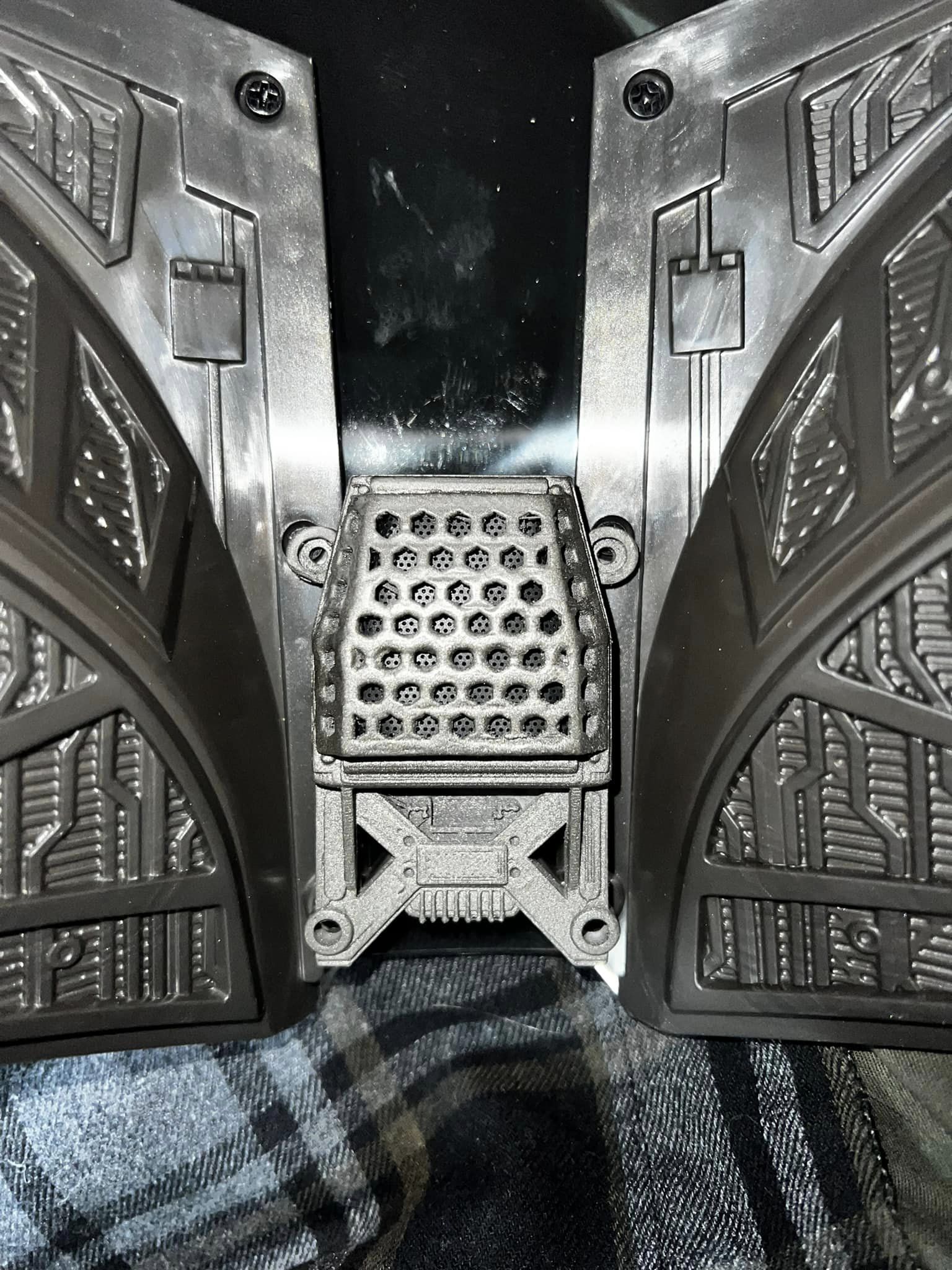 Mandalorian Mouthpiece Mic Boba Fett and Deathwatch by crmccall