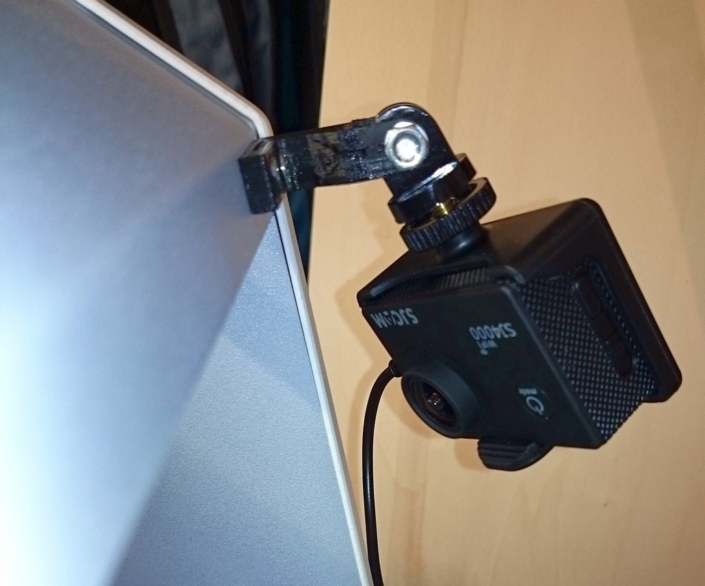 GoPro/SJ4000 mount for German Reprap NEO 3D-Printer
