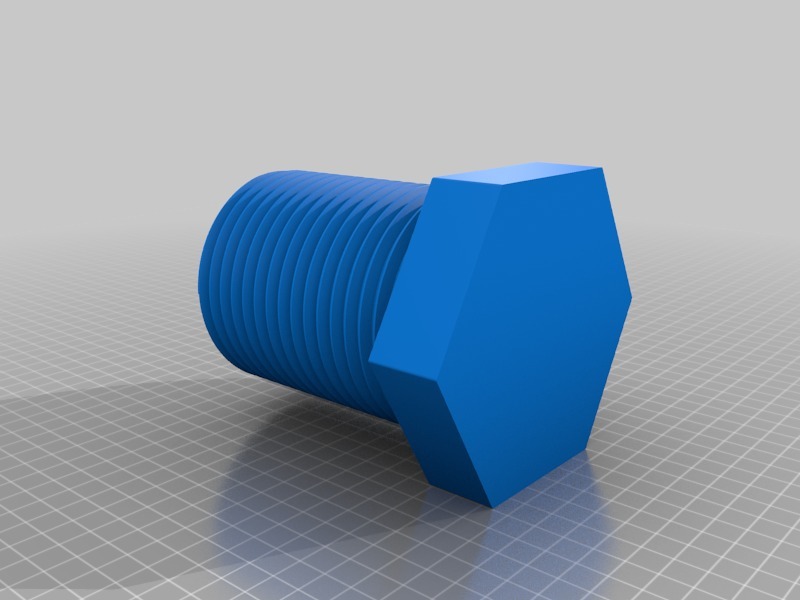 Giant Hex Bolt Pen Holder