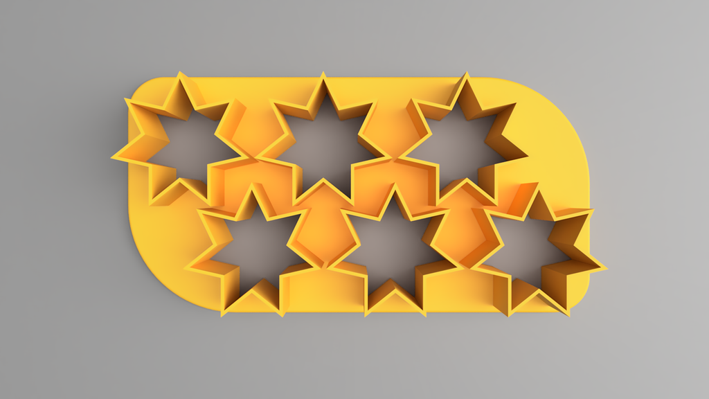 Cookie Cutter Still Little Stars (7Teeth) (2x3)