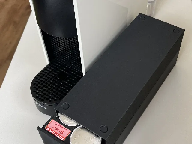 Nespresso capsule drawer