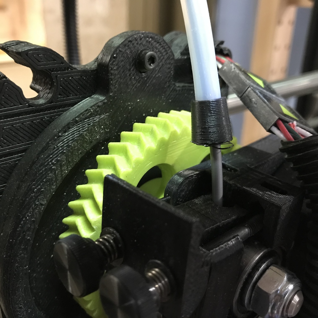 Lulzbot Filament Guide Cap by Kacey3 Download free STL model