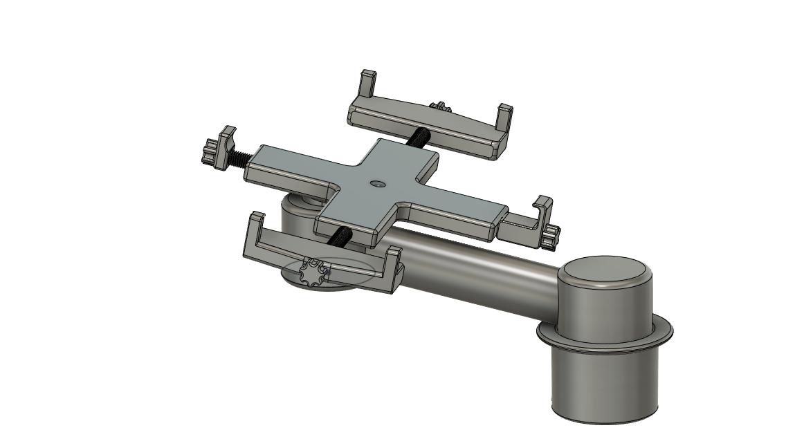 Cup Holder Laptop Stand by Donnie Download free STL model