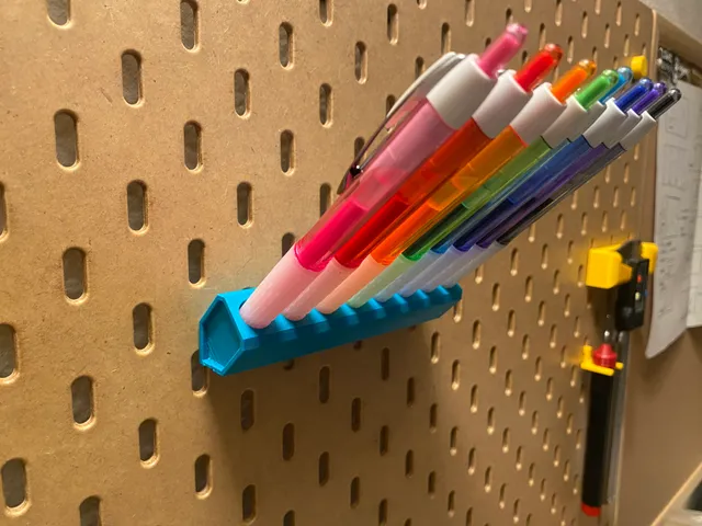 Uniball Signo 207 Ikea Skadis Pen Holder