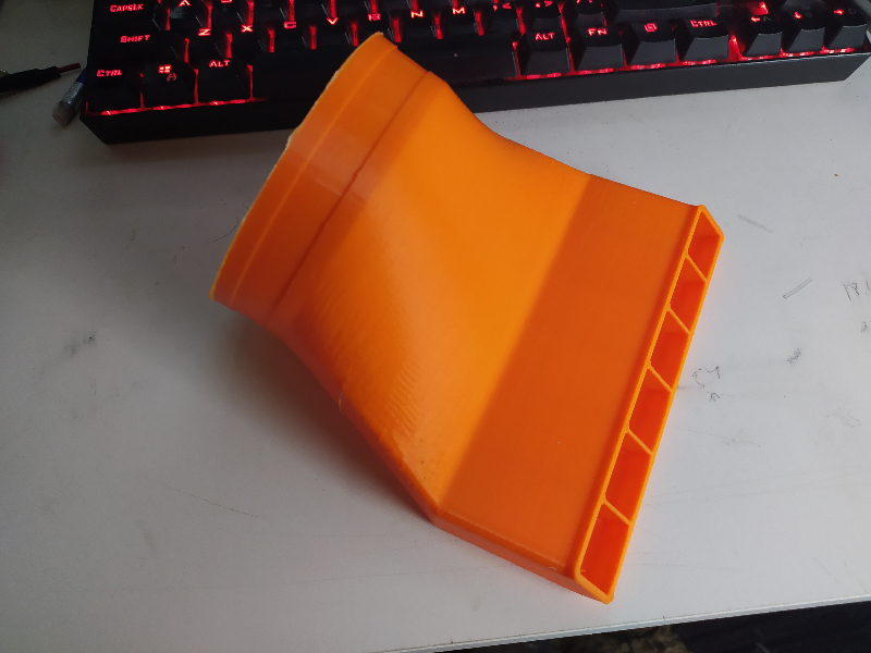 Underdoor Exhaust Duct by cornflake Download free STL model