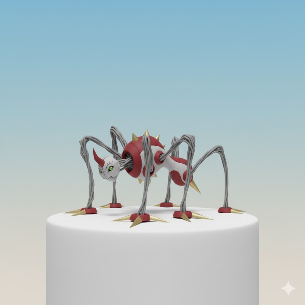 Infermon Digimon Creature Model