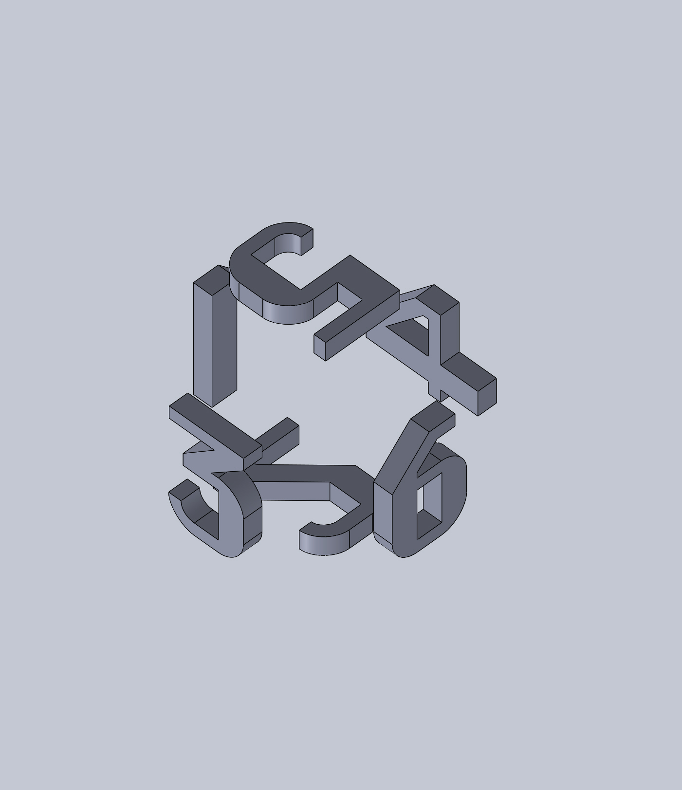 2 color D6