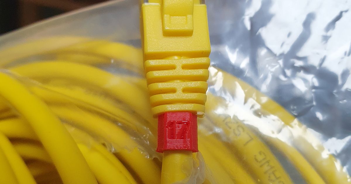 cable clip by JonCC4 Download free STL model