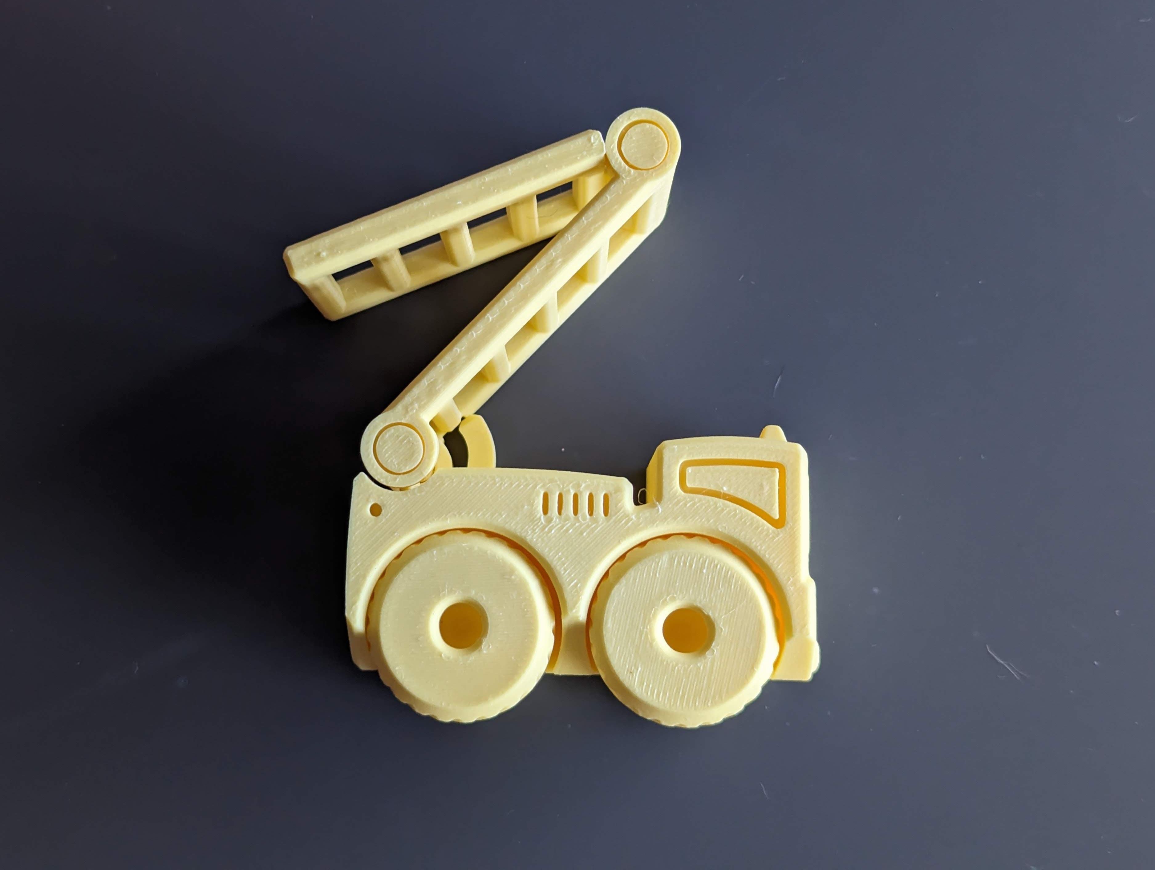 Flippy Ladder Firetruck Filament Stories and HotMakes by Clockspring