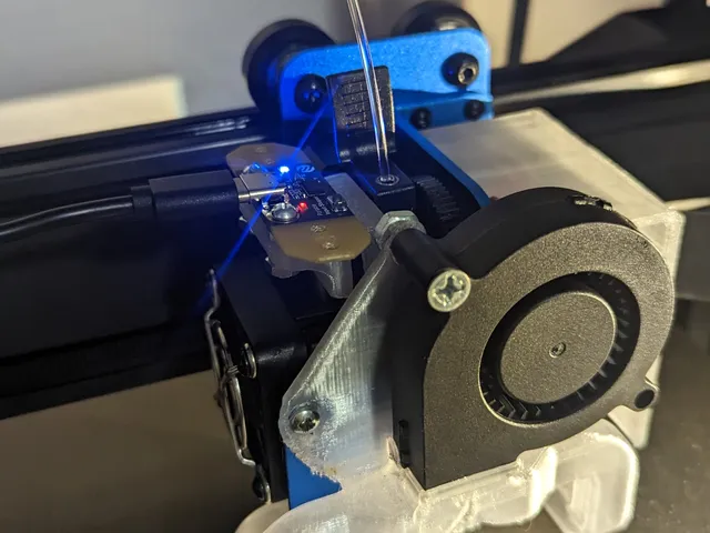 USB ADXL345 Mount and Extruder Brace for Sidewinder X2