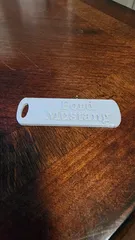 Customizable Spotify Code Keyring or Tag by OutwardB, Download free STL  model