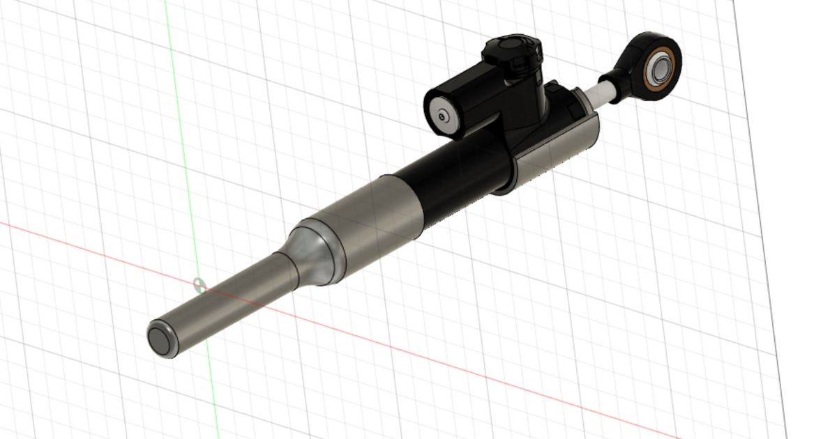 Rogue Raptor Steering Damper Dust/OffRoad Cover by Rogue Scooters Download free STL model