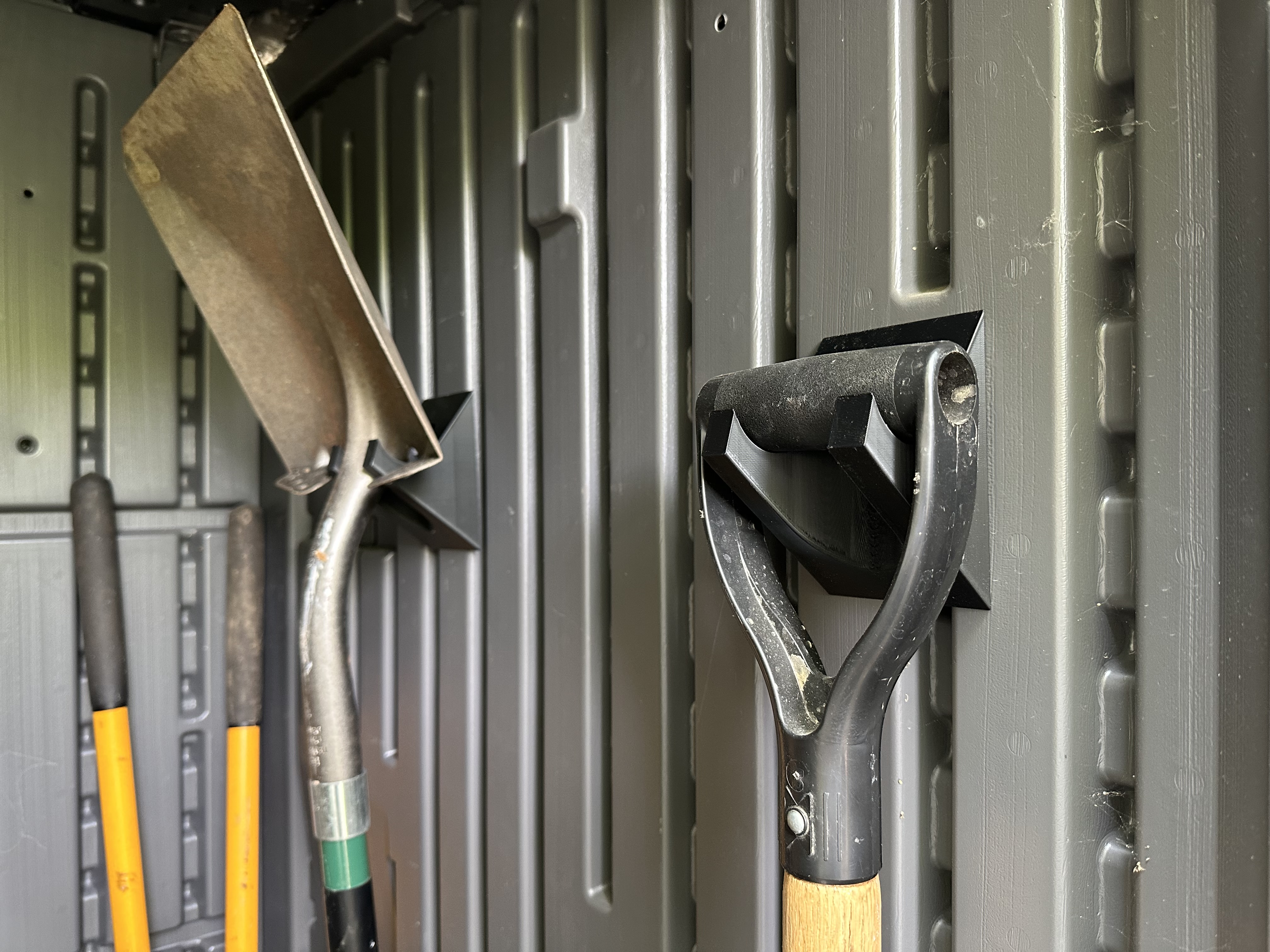 Tool / Shovel Holder for Suncast Sheds