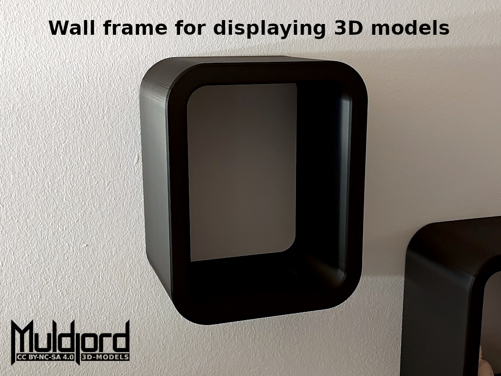 Stylish wall frame / shelf