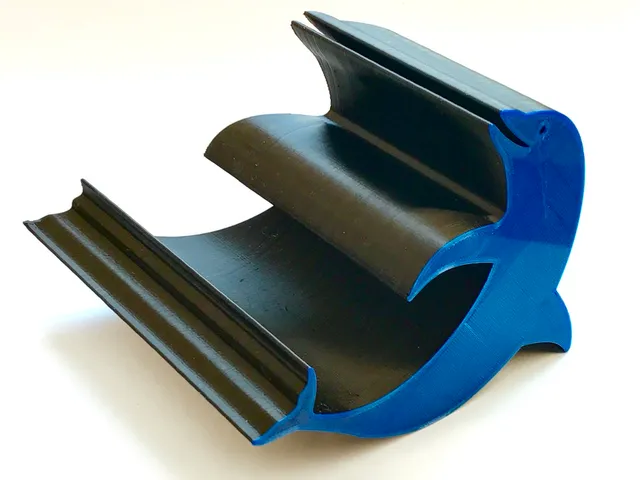 Edge Phone Wall Mount for Toilet - Dolphin Style