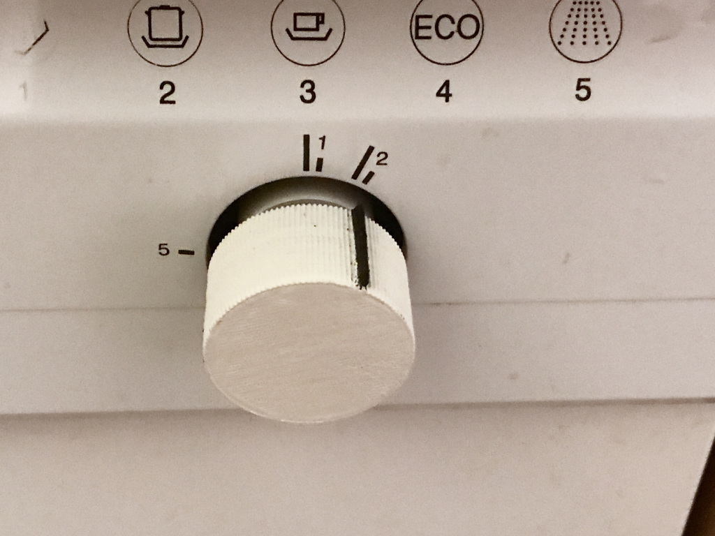 Gorenje dishwasher knob by WingArt Download free STL model