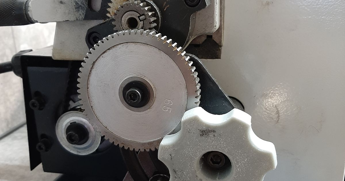 Mini Lathe LeadScrew Hand Wheel by Jimjo Download free STL model