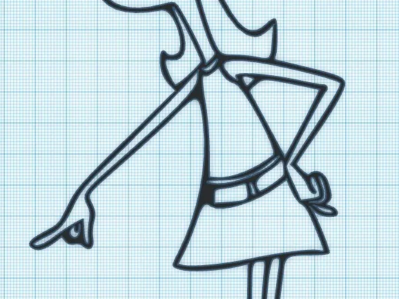CANDICE POINTING - PHINEAS & FERB - WALL ART