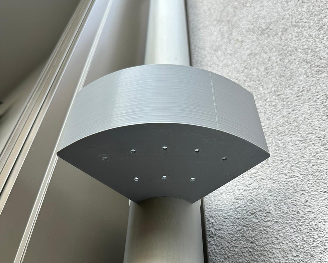 Drainpipe flower/herbs planter — thumbnail 4