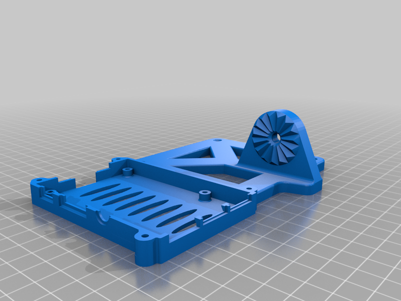 Vesa 75x75 Stand RPi Addon by DK1MI | Download free STL model ...