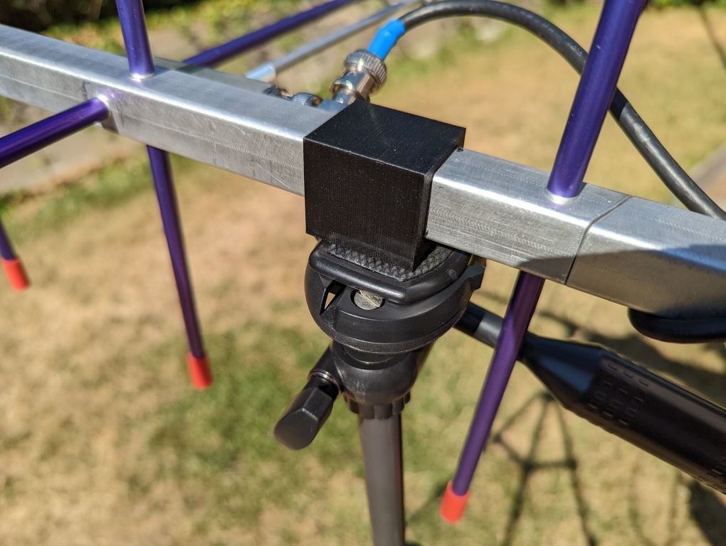 Arrow II Split Boom Antenna Tripod Adapter by DK1MI | Download free STL ...