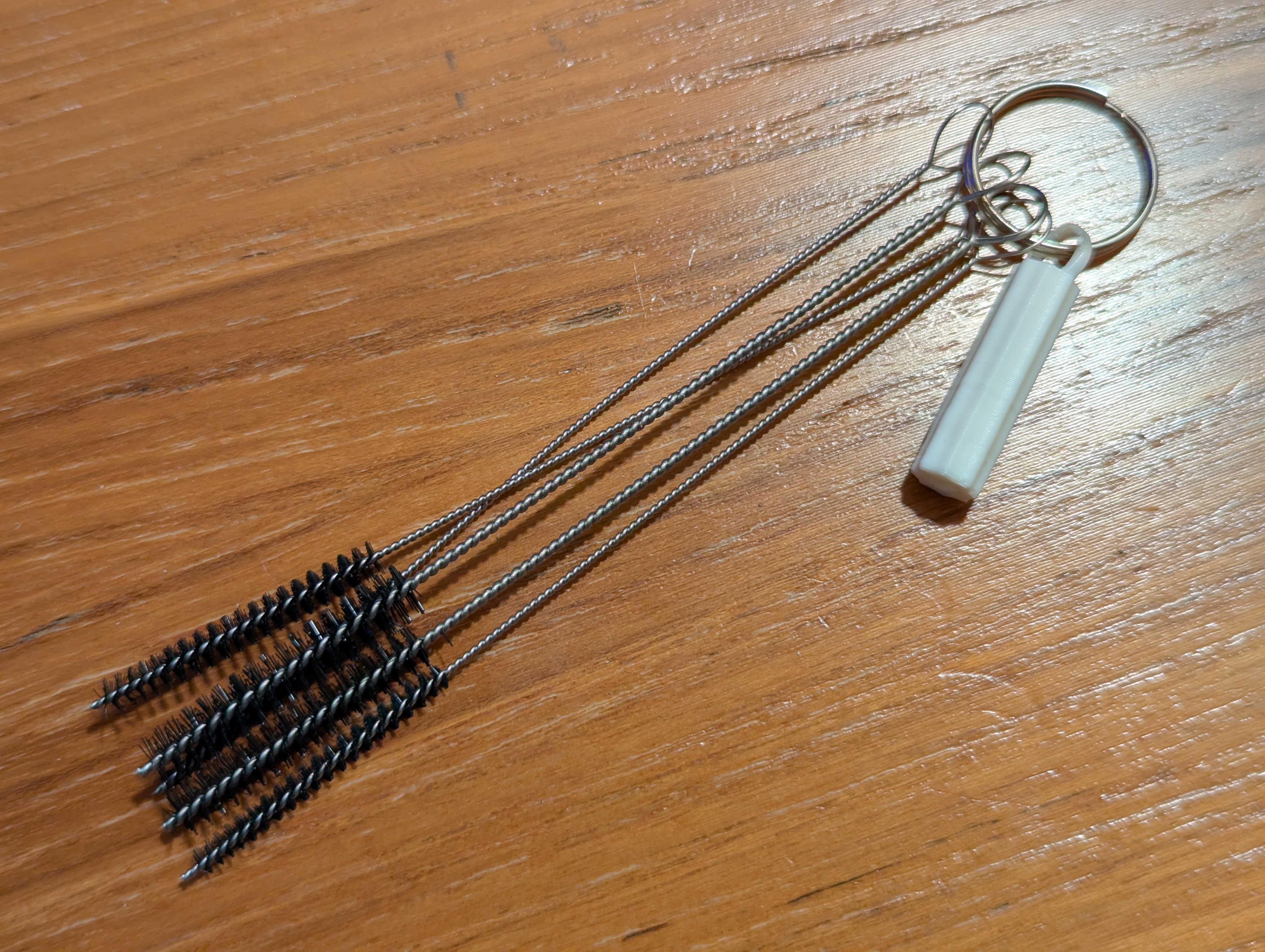 Airbrush Nozzle Remover with Keyring Attachment