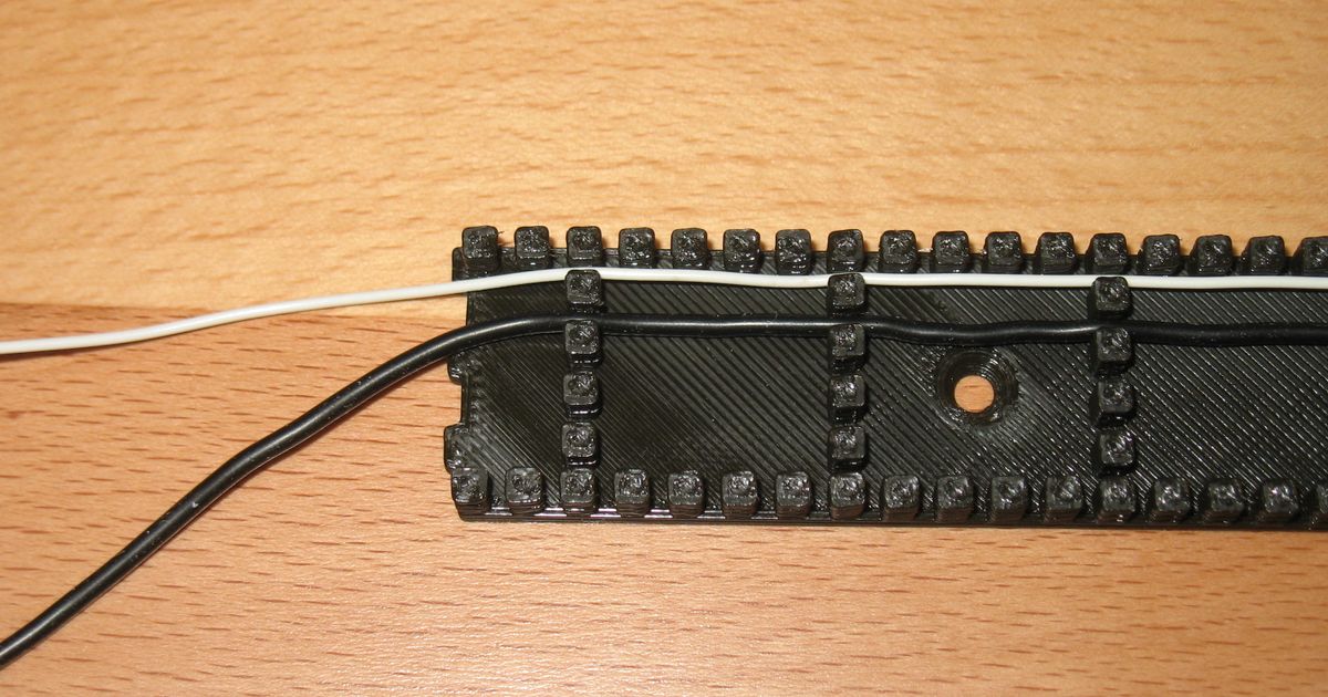 Wire Management for Small Wires by Dik Harrison Download free STL