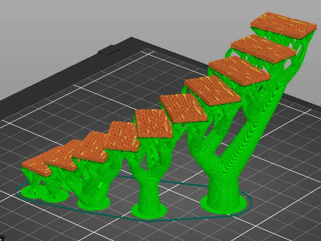Organische Treppe